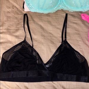 Black bralette